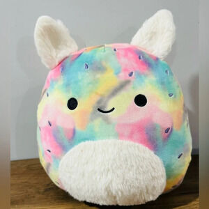 Kellytoy Squishmallow Noe The Tie Dye Sea Bunny 7" Plush cute rare soft